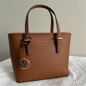 Michael Kors Jet Set Travel Extra-Small Saffiano Leather Tote Bag NWT